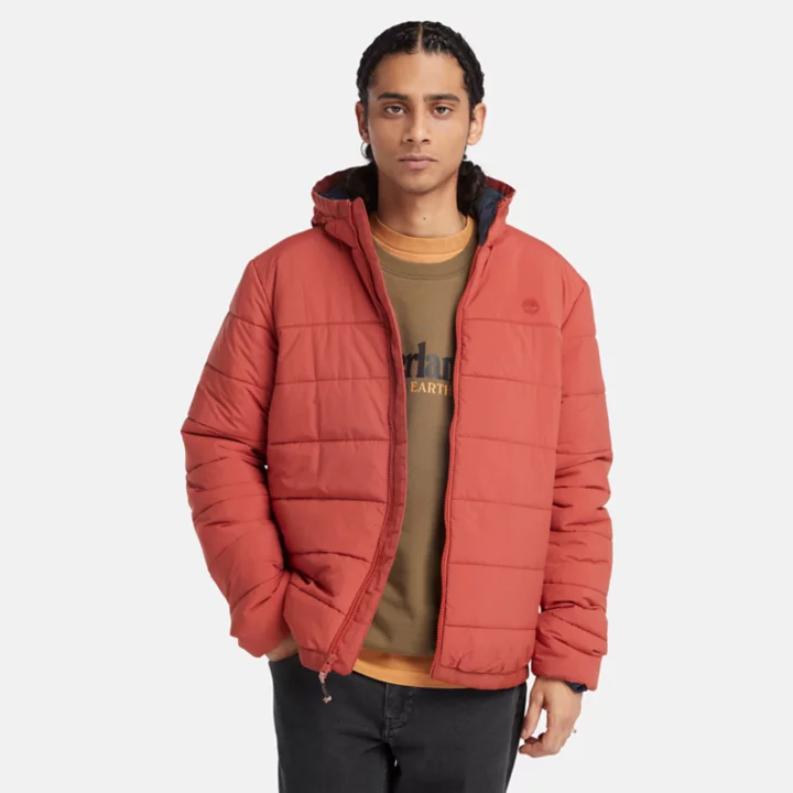 Garfield Thermarange Puffer Jacket for Men in Red
