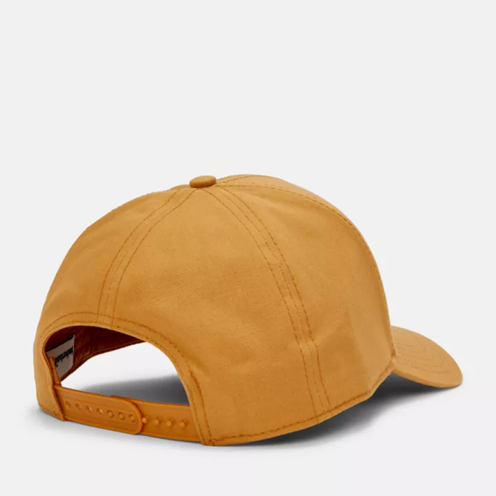 All Gender Mountain Patch Baseball Cap in Yellow