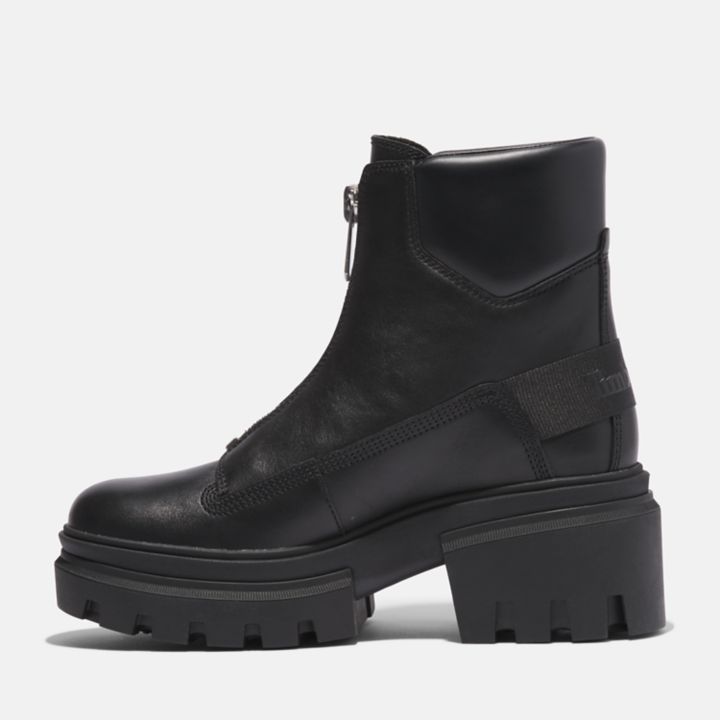 Everleigh Front-zip Boot for Women in Black
