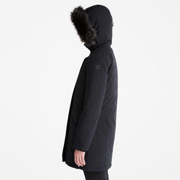 DryVent Waterproof Parka for Women in Black