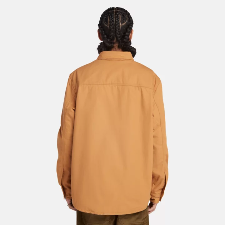 Windham Fleece-lined Overshirt for Men in Dark yellow
