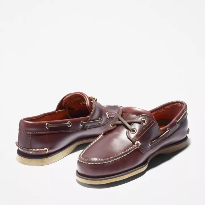 Classic Boat Shoe for Men in Brown
