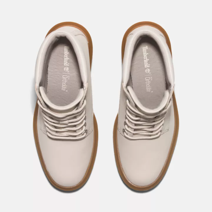 Allington Height Lace-Up Boot for Women in White