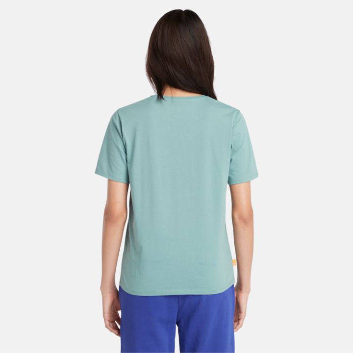 Exeter River T-Shirt for Women in Teal