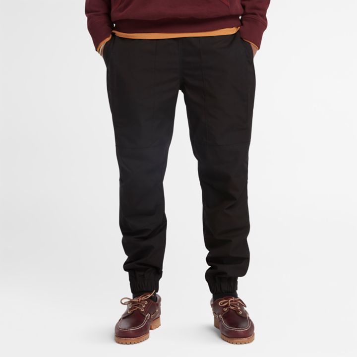 Water Repellent Jogger for Men in Black