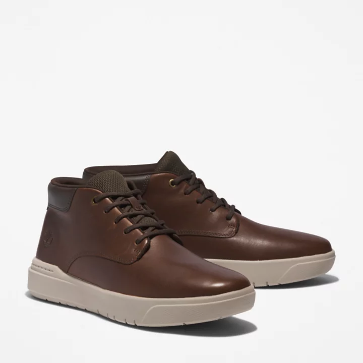 Seneca Bay Chukka Boot for Men in Dark Brown