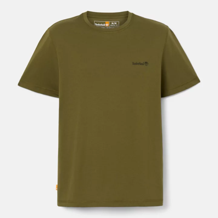 Short Sleeve Wicking T-Shirt for Men in Green
