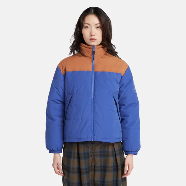 Mountain Welsh Puffer Jacket for Women in Blue