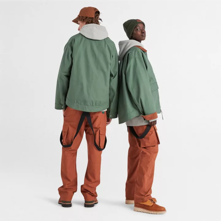 Timberland x Nina Chanel Abney 3-in-1 Chore Jacket in Green