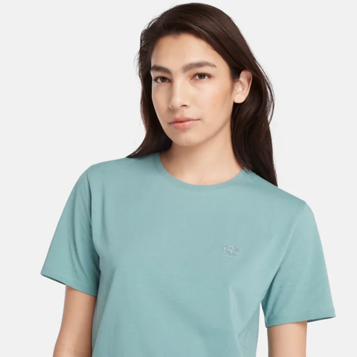 Exeter River T-Shirt for Women in Teal