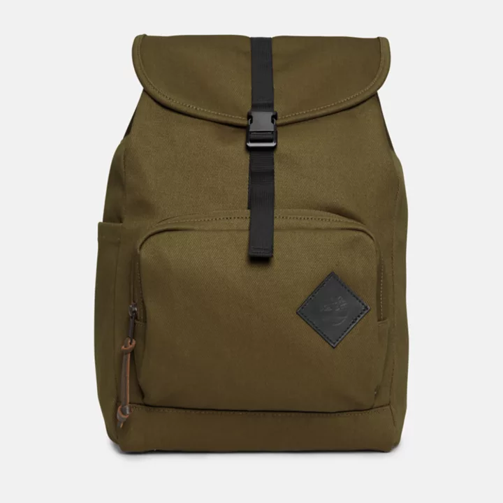 Canvas Backpack for Women in Green
