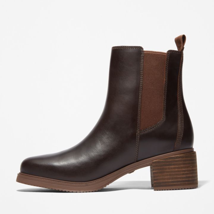 Dalston Vibe Chelsea Boot for Women in Brown