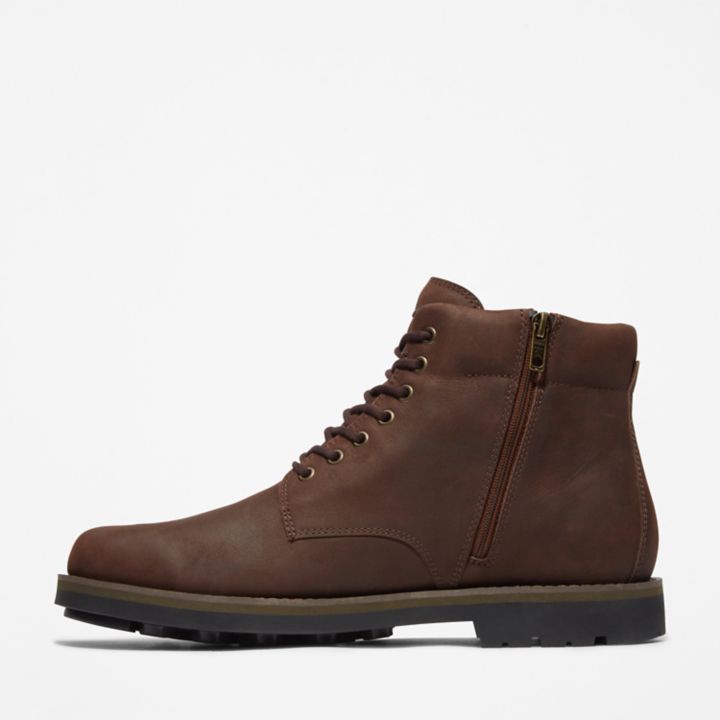 Alden Brook Side-zip Boot for Men in Dark Brown