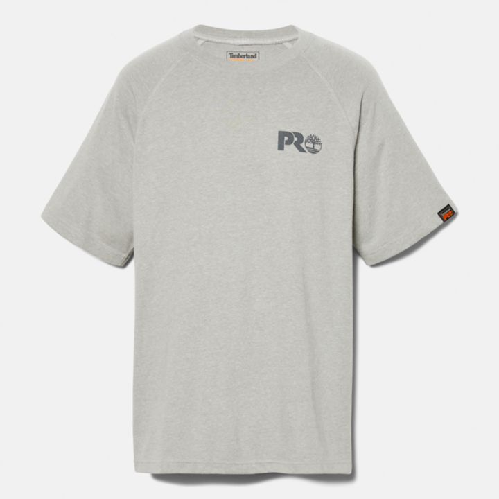 Timberland PRO Core Reflective Logo T-Shirt for Men in Grey