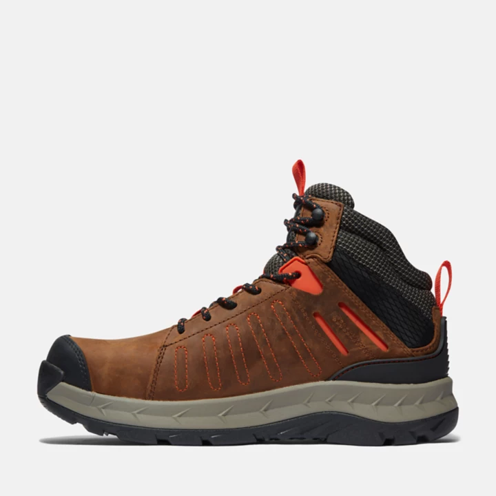 Trailwind Comp-Toe Work Hiker for Men in Brown
