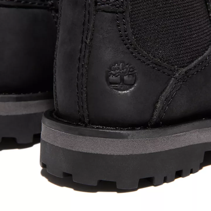 Courma Kid Chelsea Boot for Toddler in Black