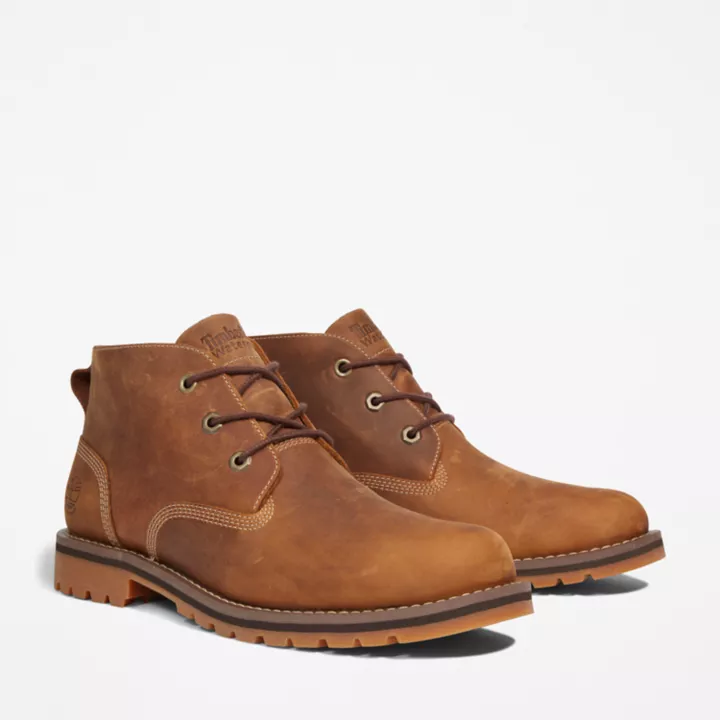 Larchmont II Waterproof Chukka Boot for Men in Light Brown