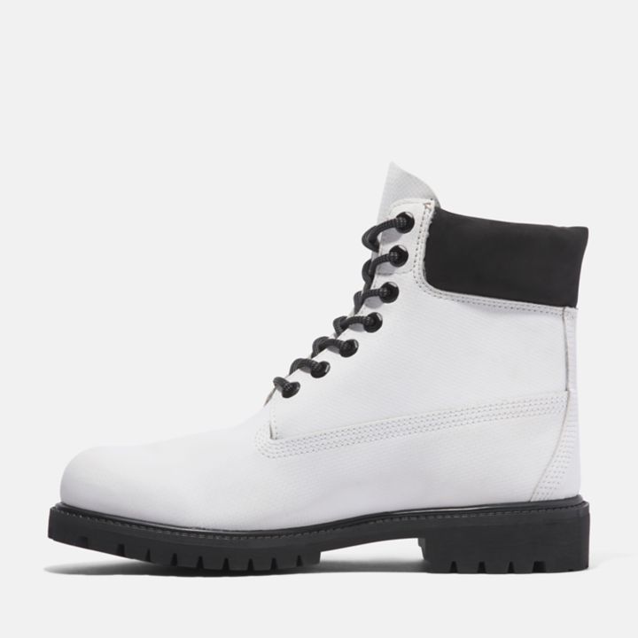Timberland Premium 6 Inch Boot for Men in White