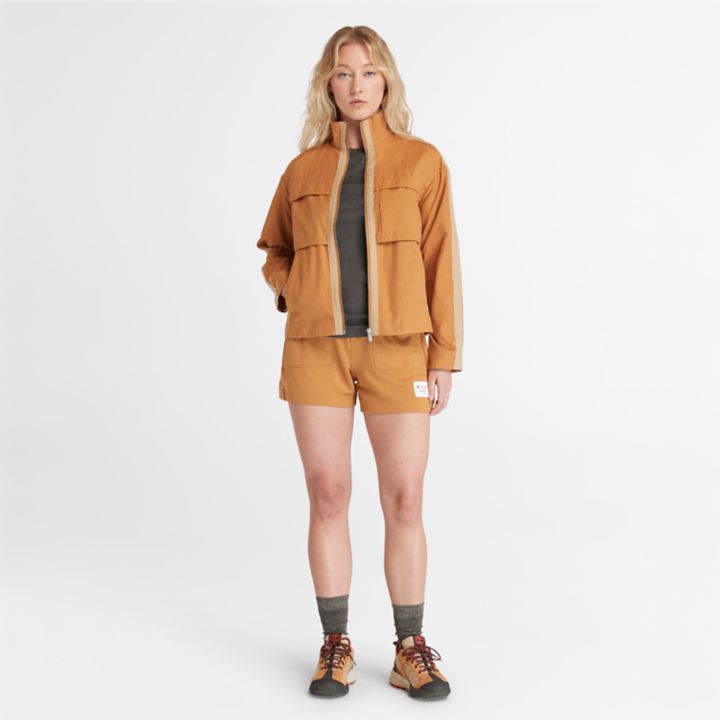 Timberland  x Icebreaker Merino ZoneKnit Tee for Women in Dark Grey