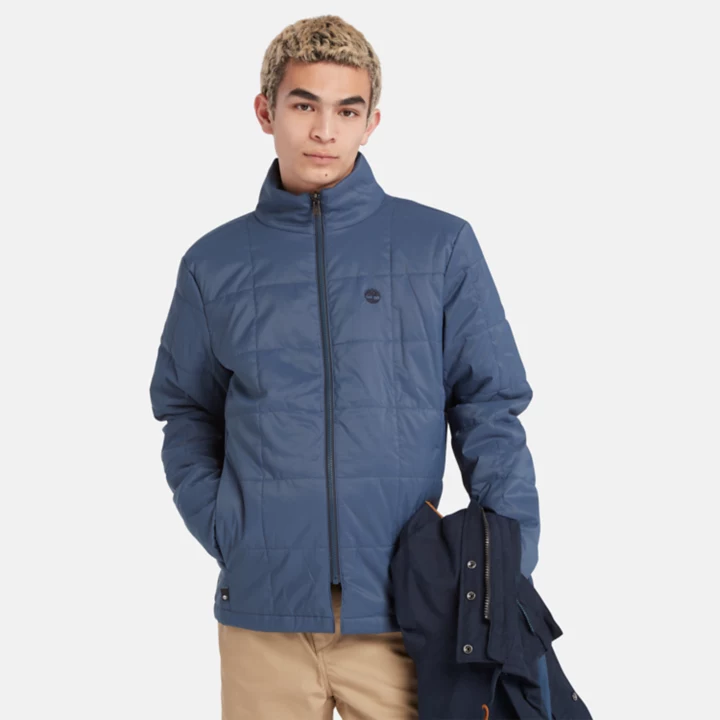 Snowdown Peak Water-Resistant 3-in-1 Fishtail Parka for Men in Navy