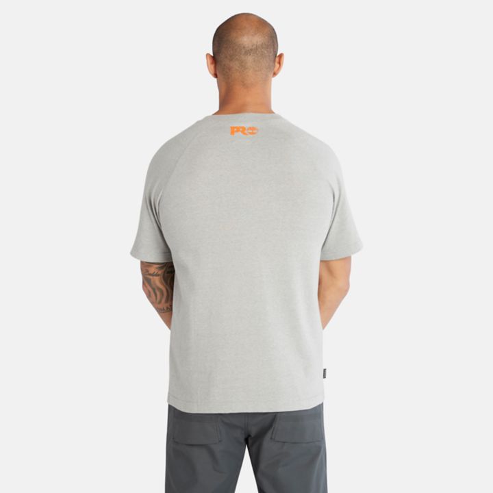 Timberland PRO Core Reflective Logo T-Shirt for Men in Grey