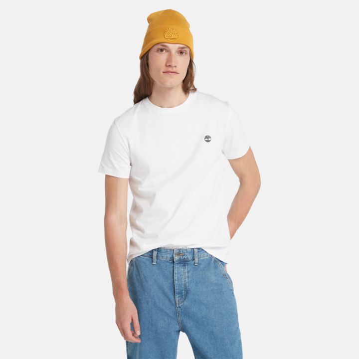 3-Pack Basic Jersey Crew T-Shirt for Men in White