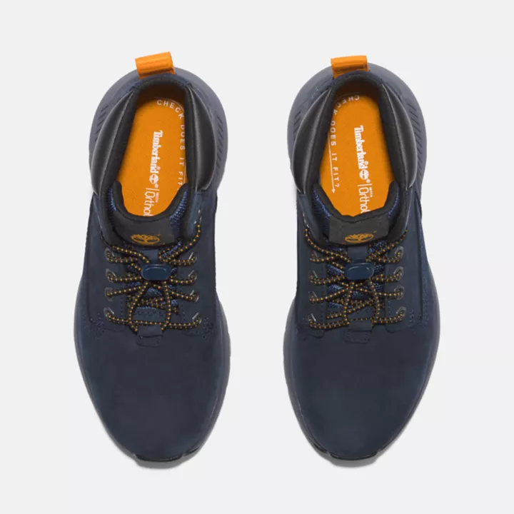 Killington Trekker Chukka Boot for Youth in Navy