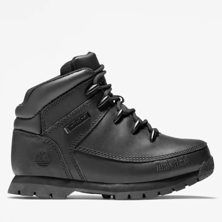 Euro Sprint Mid Hiker for Youth in Black