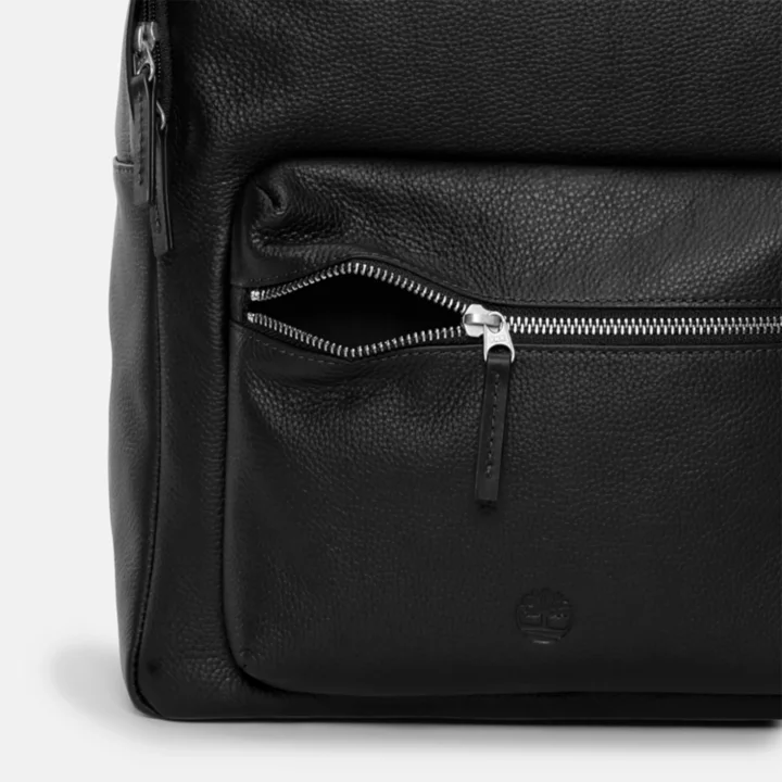 Tuckerman Leather Backpack in Black