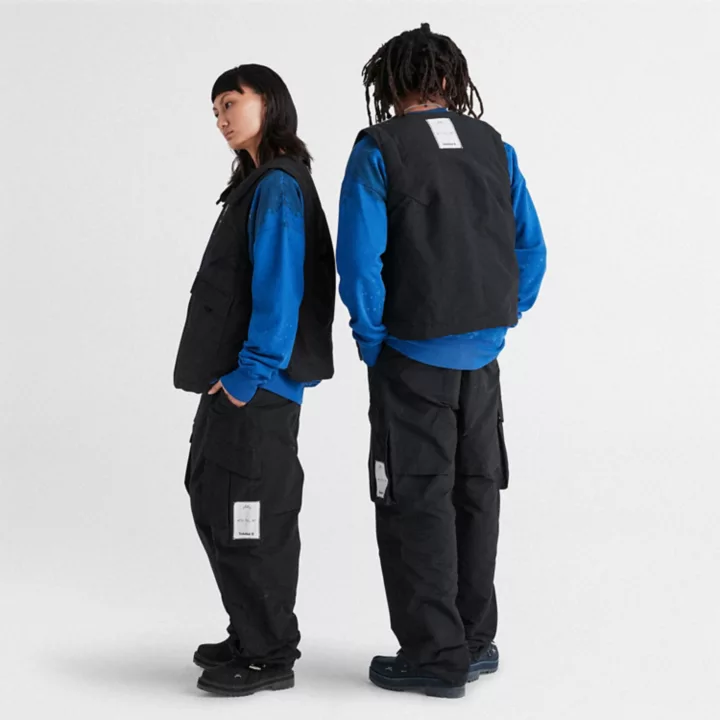Timberland x A-Cold-Wall Padded Sleeveless Jacket in Black