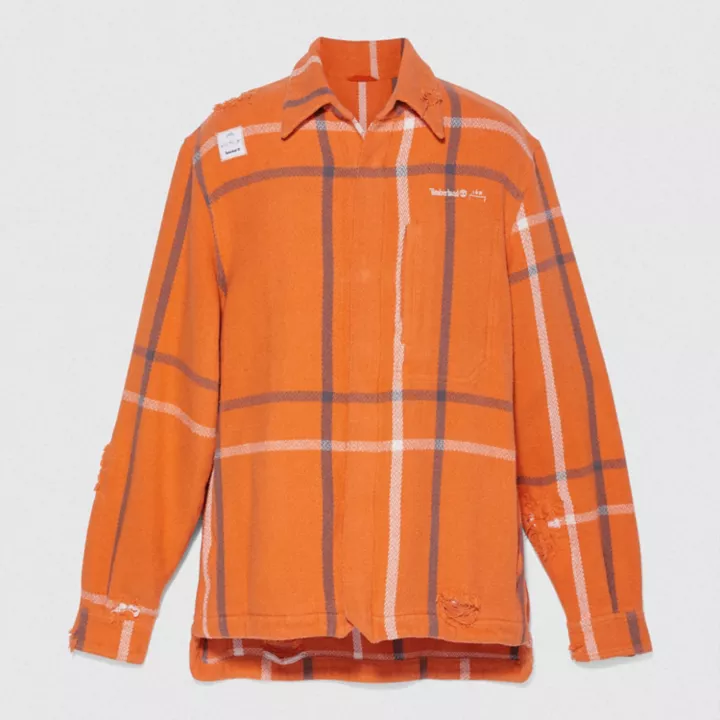 All Gender Timberland x A-Cold-Wall Overshirt in Orange