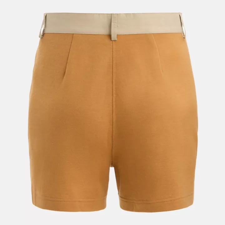 Timberland x Icebreaker Merino Terry Chino Shorts for Women in Yellow