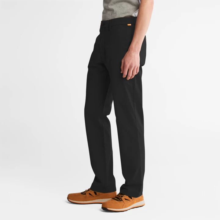 Squam Lake Stretch Chinos for Men in Black