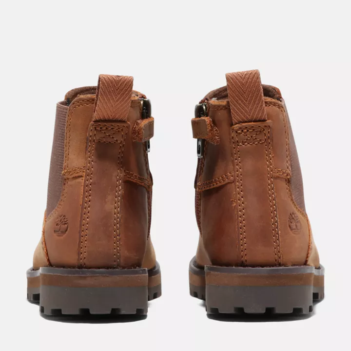 Courma Kid Chelsea Boot for Toddler in Brown