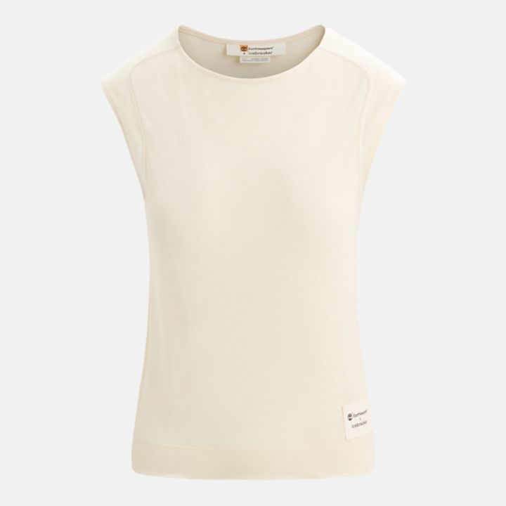 Timberland  x Icebreaker Merino Sleeveless Top for Women in White