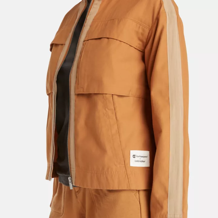 Timberland x Icebreaker  Merino Cotton Jacket for Women in Yellow