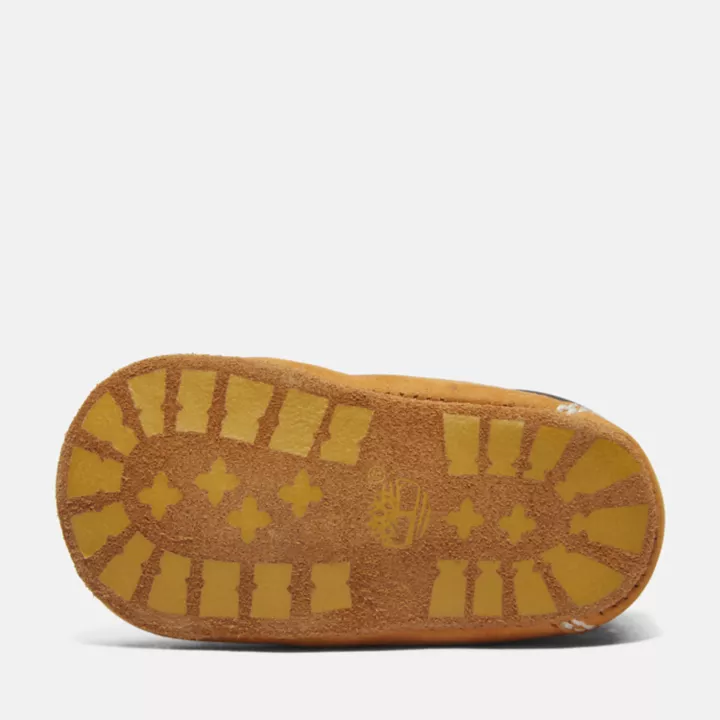 Crib Bootie for Infant in Yellow