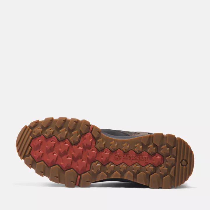 Waterproof Mount Lincoln Mid Hiker Boot for Men in Black and Brown