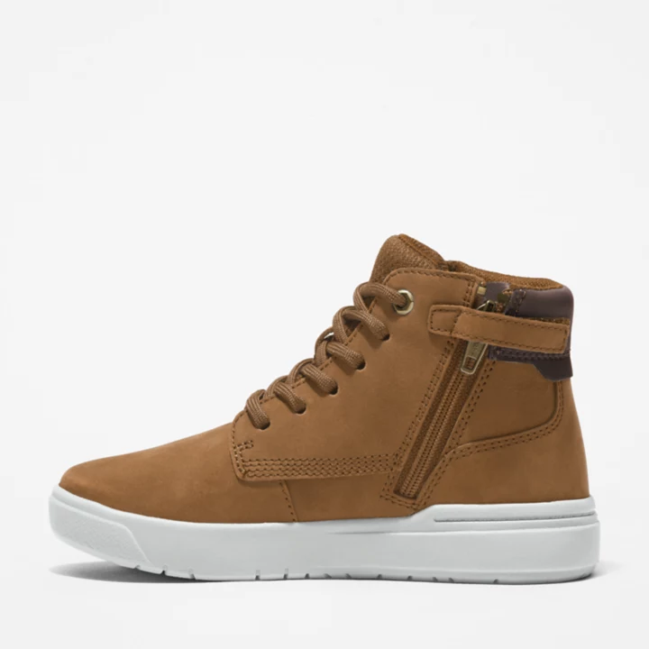 Seneca Bay 6 Inch Side-Zip Boot for Youth in Yellow