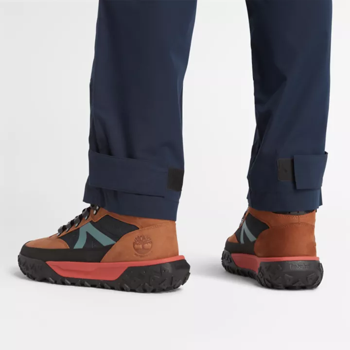 Water-Repellent Trousers for Men in Navy