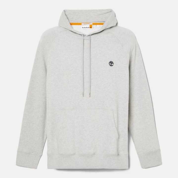 Exeter River Hoodie Sweatshirt for Men in Grey