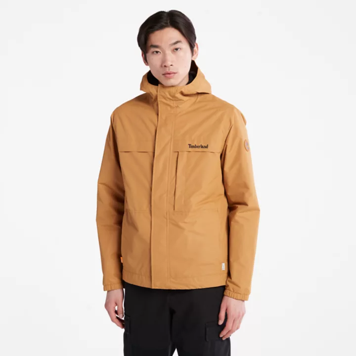 Benton Shell Jacket for Men in Orange