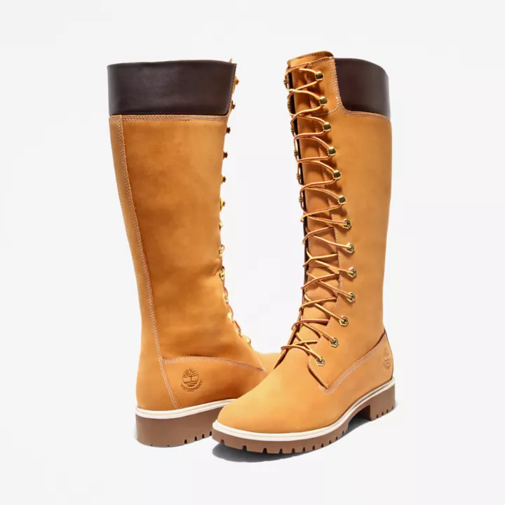 Timberland Premium 14-Inch Boot for Women in Yellow