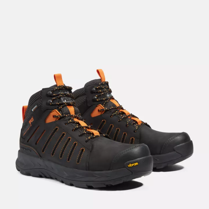 Trailwind Comp-Toe Work Hiker for Men in Black