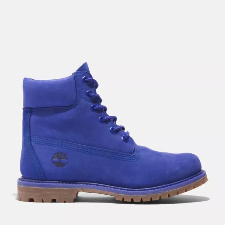 Timberland 50th Edition Premium 6-Inch Waterproof Boot for Women in Blue