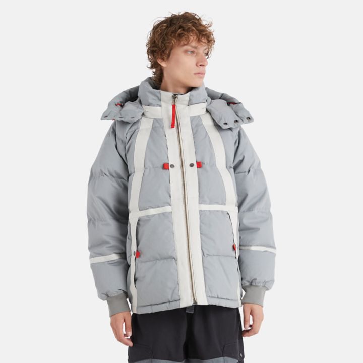Timberland x Raeburn Puffer Jacket in Grey