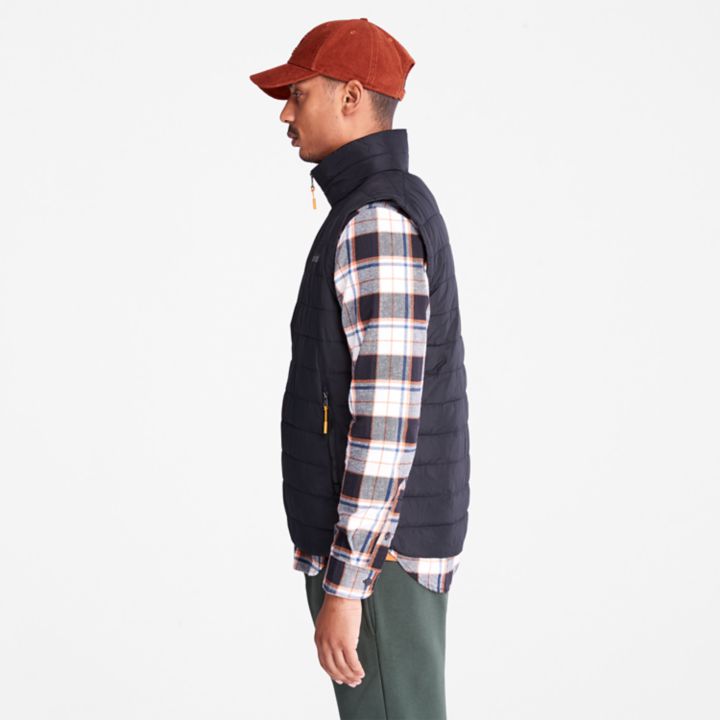 Axis Peak Water-Repellent Packable Gilet for Men in Black