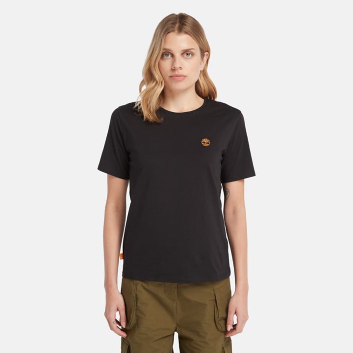 Exeter River T-Shirt for Women in Black