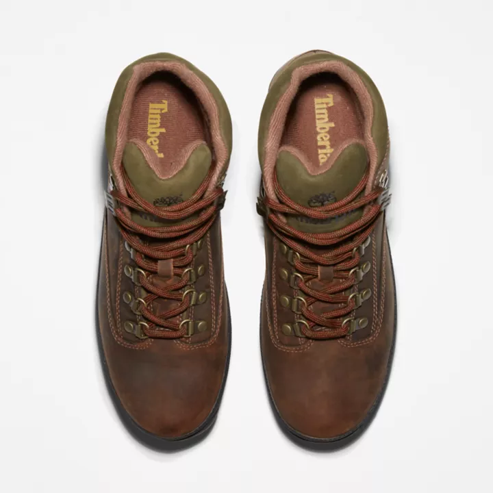 Euro Hiker Leather Boot for Men in Brown