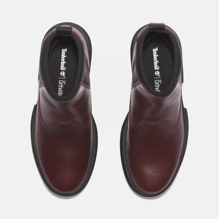 Everleigh Chelsea Boot for Women in Burgundy